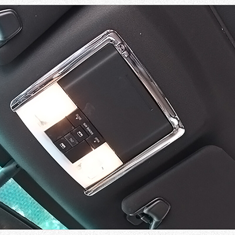 13-16福特探險者閱讀燈燈框飾條前后車頂燈框內飾探險者改裝專用 16款--亮光